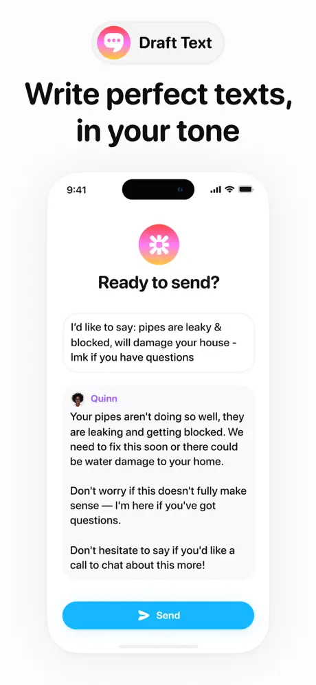 M1: the AI second phone number App Store screenshot 4