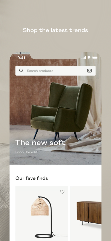 MADE.COM Designer furniture App Store screenshot 3