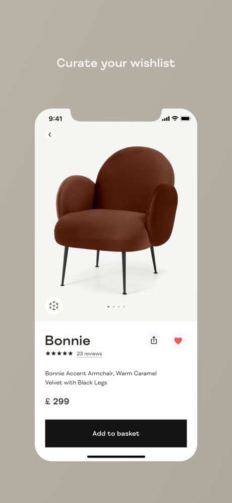 MADE.COM Designer furniture App Store screenshot 6