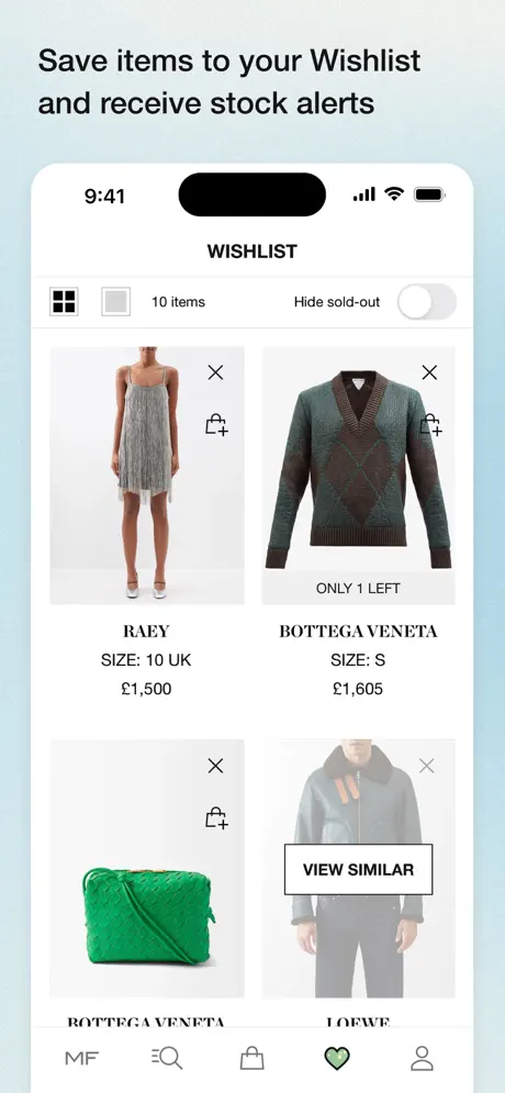 MATCHES: Luxury Fashion App Store screenshot 4