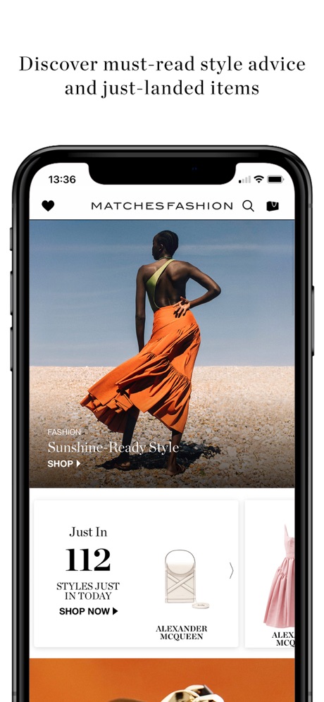 MATCHESFASHION App Store screenshot 1