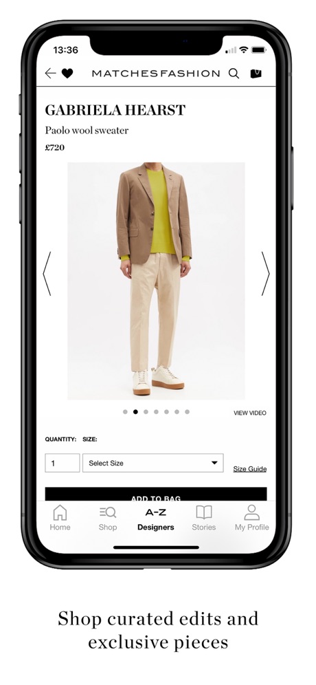 MATCHESFASHION App Store screenshot 2