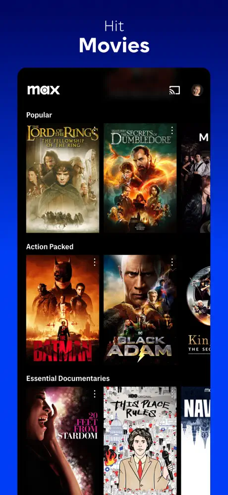 Max: Stream HBO, TV, & Movies App Store screenshot 7