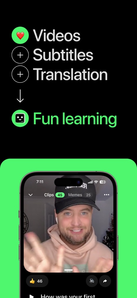 Memo: Learn Spanish & English App Store screenshot 3