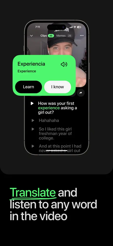 Memo: Learn Spanish & English App Store screenshot 4