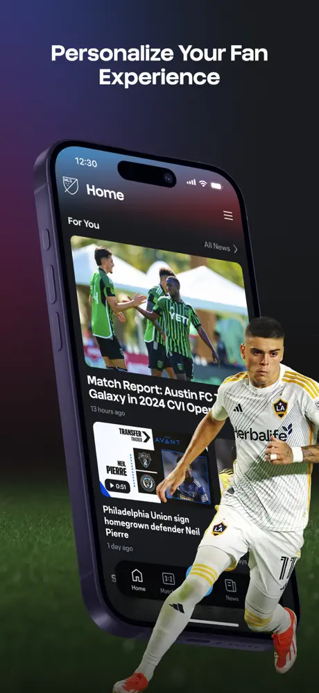 MLS: The Official App App Store screenshot 2