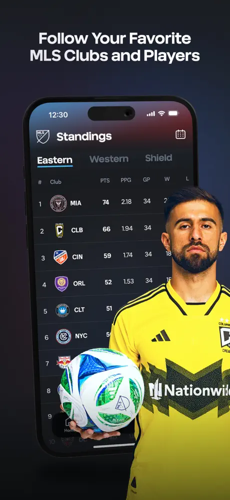 MLS: The Official App App Store screenshot 4
