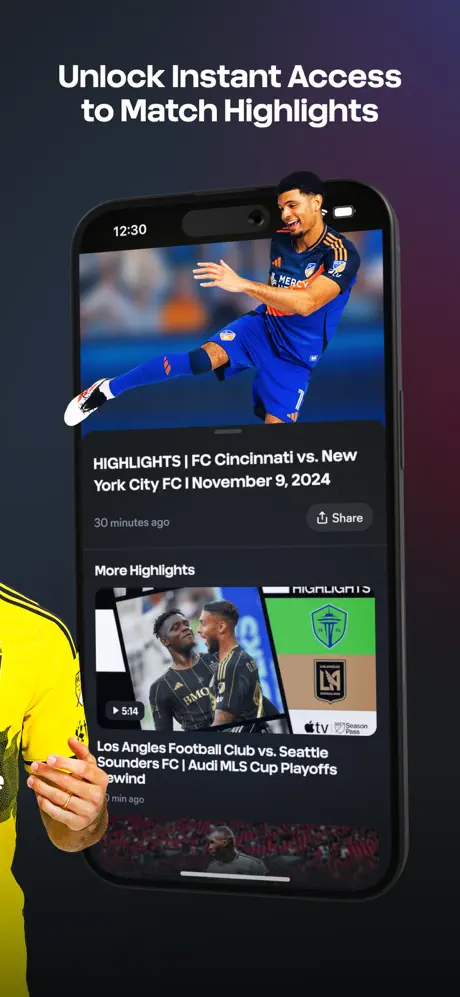 MLS: The Official App App Store screenshot 5