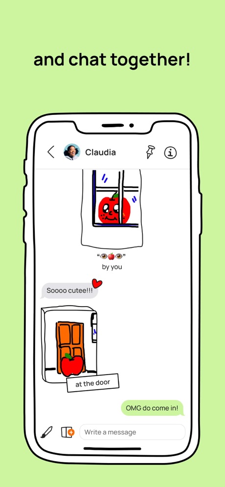 Monet – Draw for Dates/Friends App Store screenshot 4