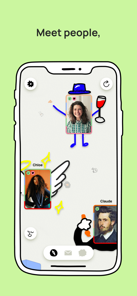Monet – Draw for Dates/Friends App Store screenshot 1