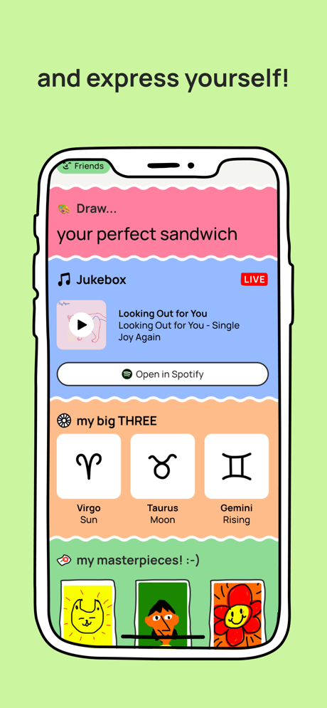 Monet – Draw for Dates/Friends App Store screenshot 2