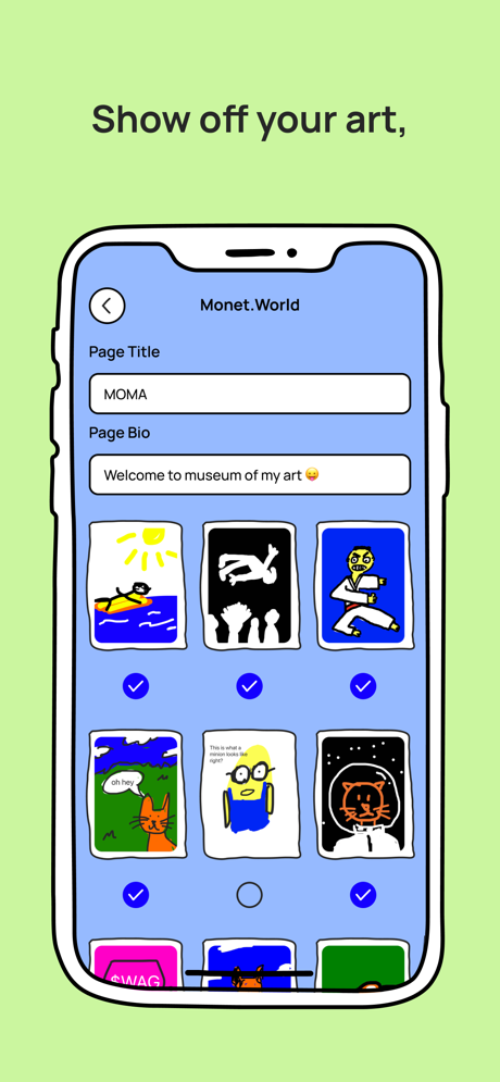 Monet – Draw for Dates/Friends App Store screenshot 5