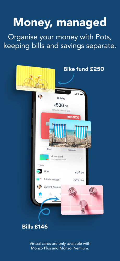 Monzo – Banking made easy App Store screenshot 5