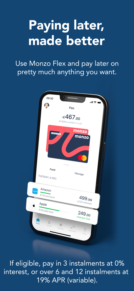 Monzo – Banking made easy App Store screenshot 8