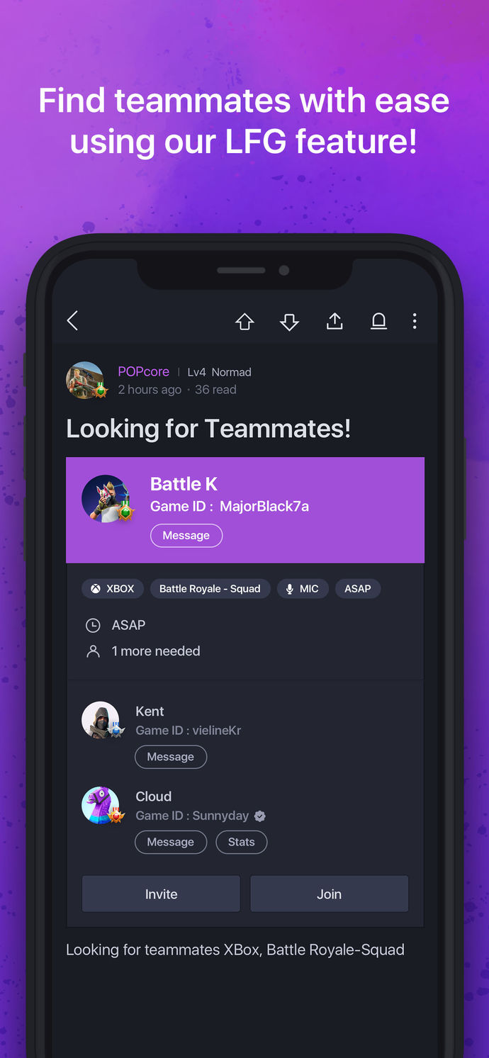 Moot – LFG & Gaming Discussion App Store screenshot 3