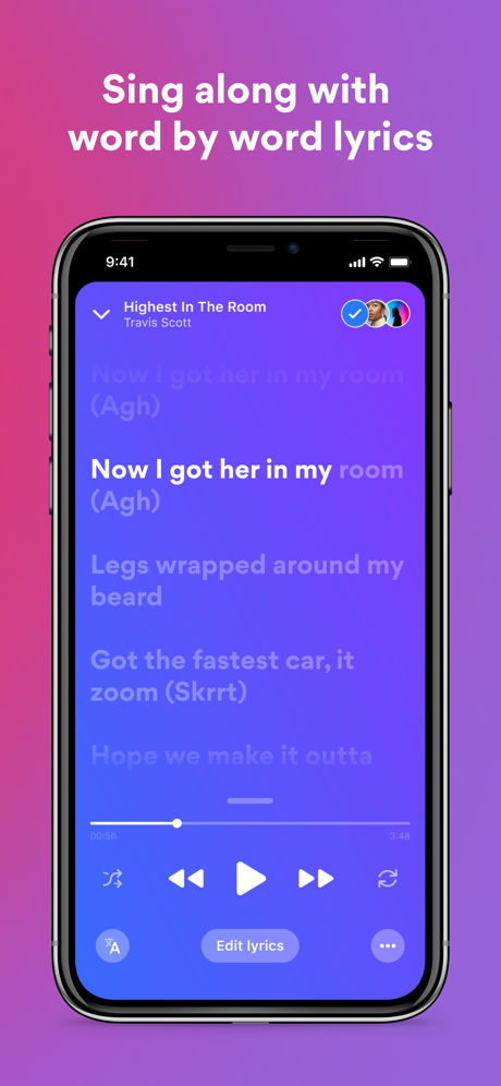 Musixmatch Lyrics Finder App Store screenshot 4