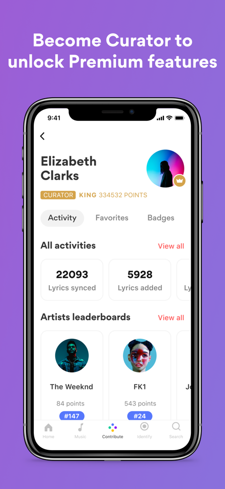 Musixmatch Lyrics Finder App Store screenshot 5