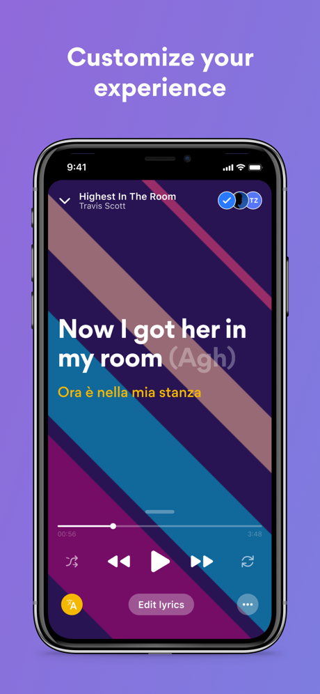 Musixmatch Lyrics Finder App Store screenshot 6