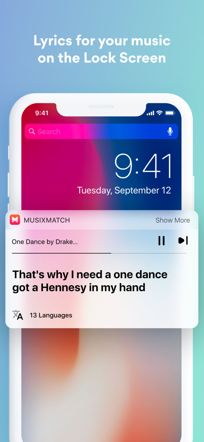Musixmatch Lyrics Finder App Store screenshot 8