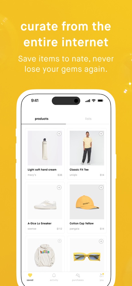 nate | share & shop your world App Store screenshot 3