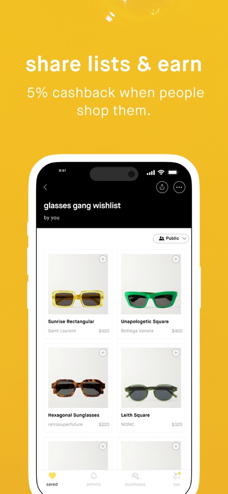 nate | share & shop your world App Store screenshot 4