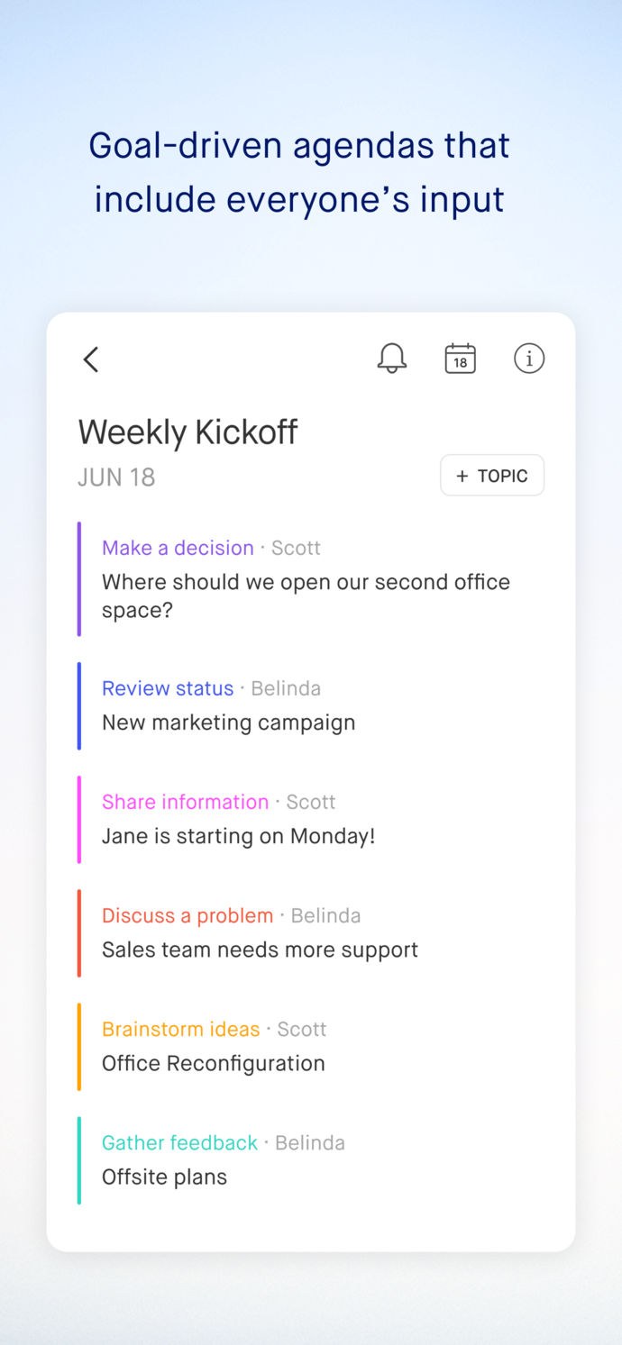 Navigator — Meeting Assistant App Store screenshot 3