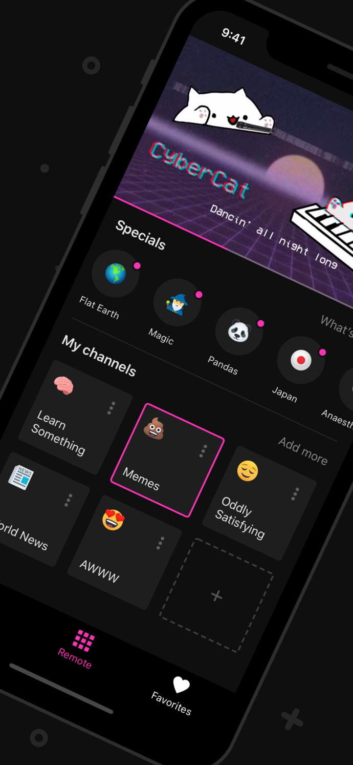 Neverthink: Handpicked videos App Store screenshot 1