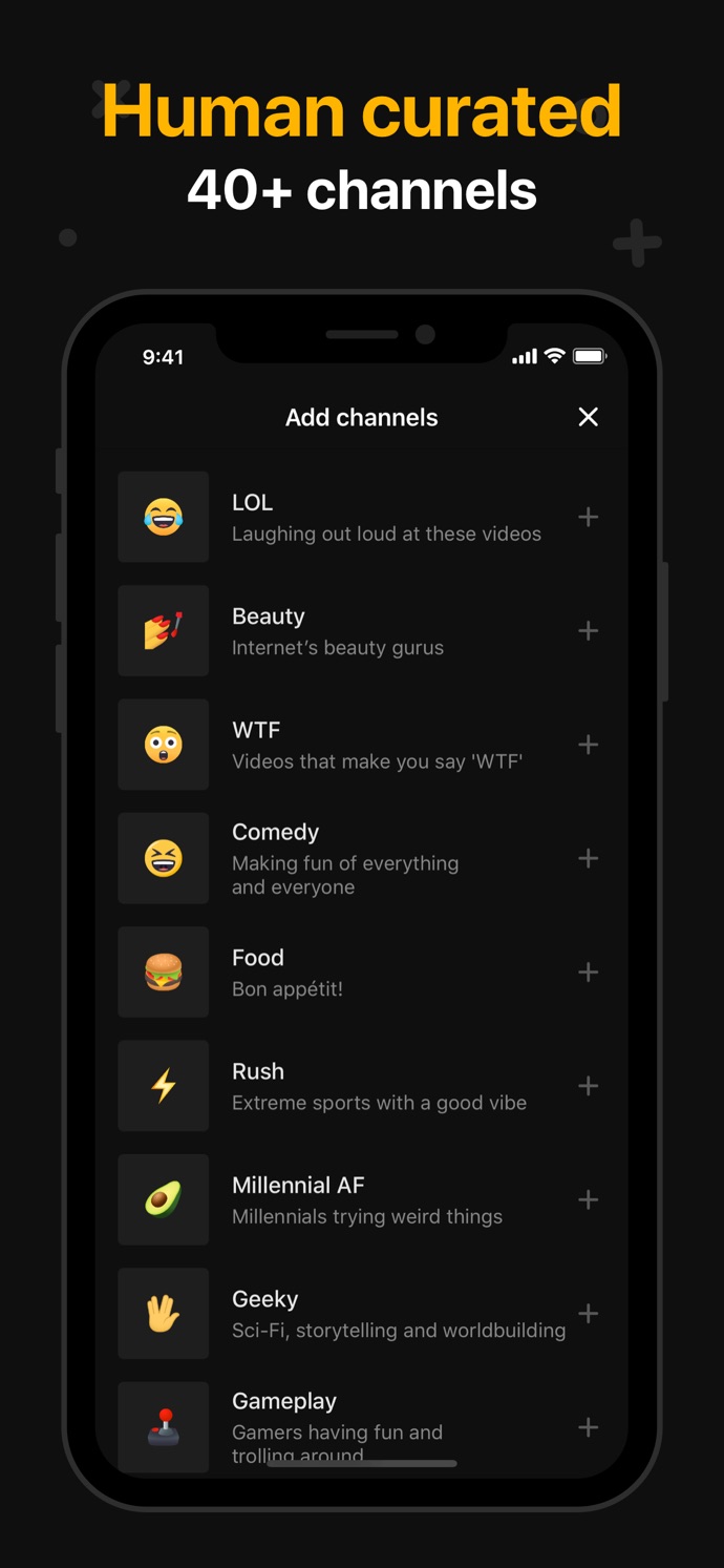Neverthink: Handpicked videos App Store screenshot 3