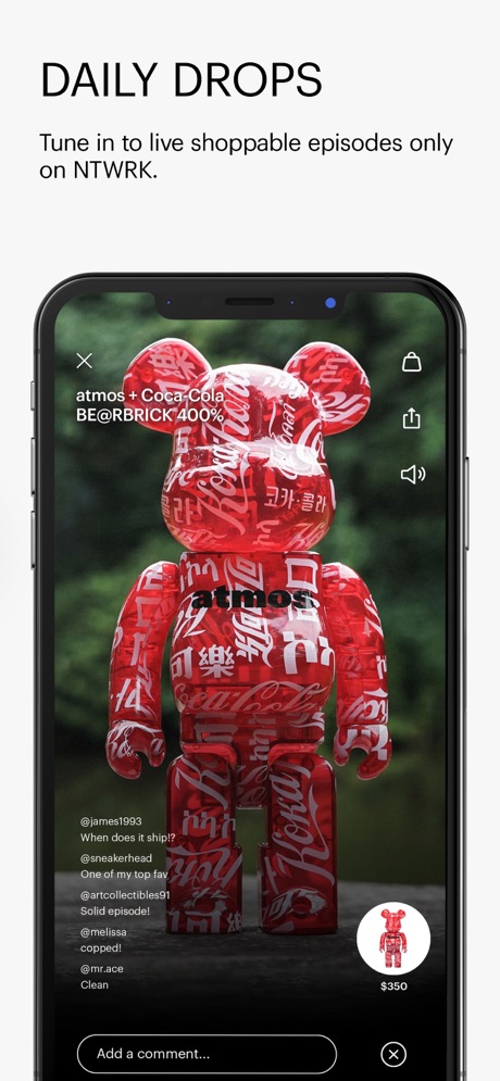 NTWRK – Live Video Shopping App Store screenshot 3