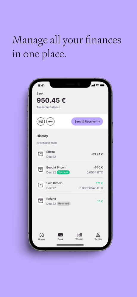 Nuri (ex Bitwala) App Store screenshot 4
