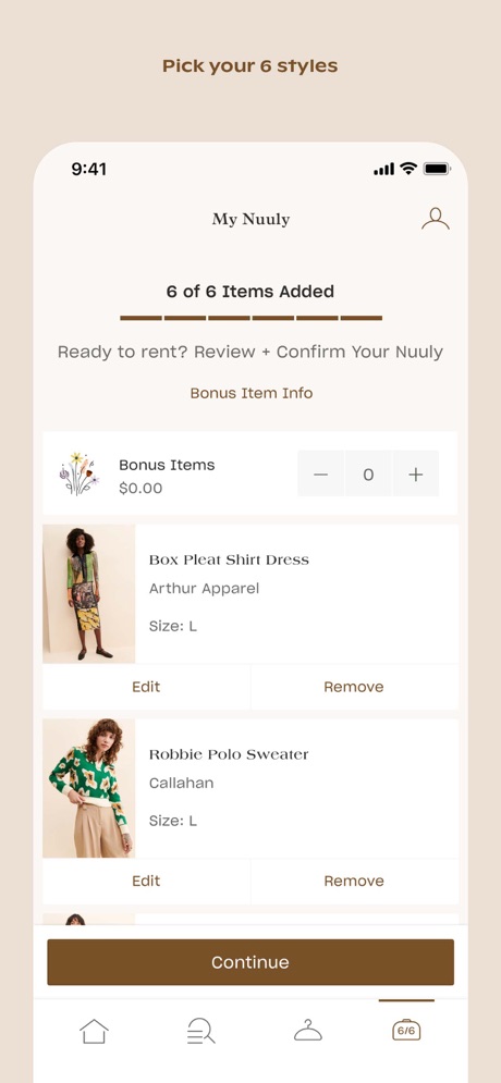 Nuuly Rent App Store screenshot 4