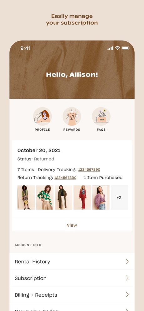 Nuuly Rent App Store screenshot 5