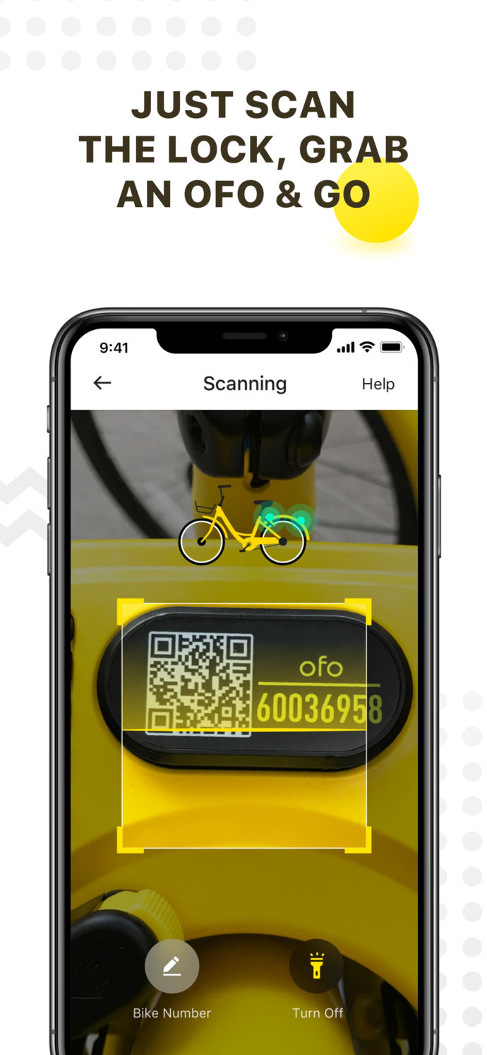 ofo – Get there on two wheels App Store screenshot 3