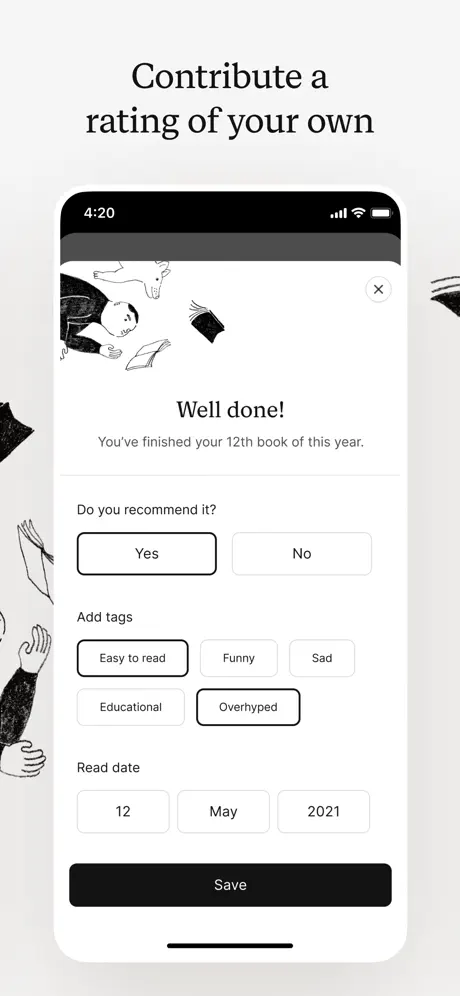 Oku: Book Tracker & Companion App Store screenshot 6