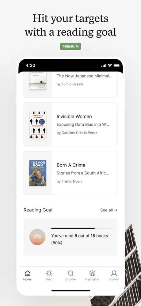 Oku: Book Tracker & Companion App Store screenshot 9