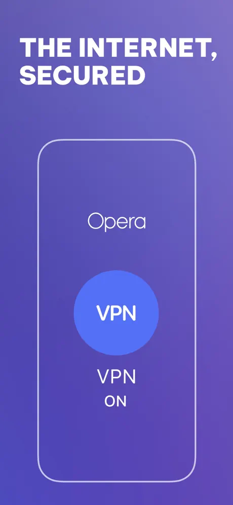 Opera: AI browser with VPN App Store screenshot 3