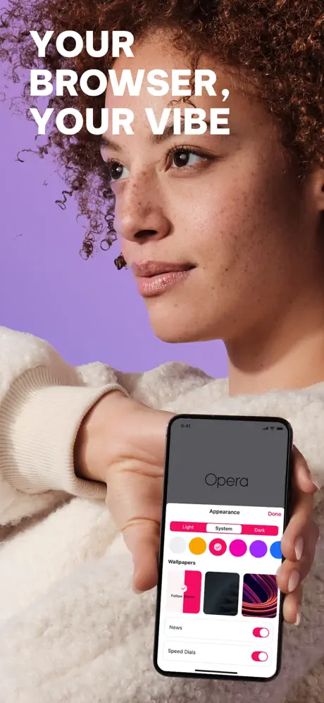 Opera: AI browser with VPN App Store screenshot 5