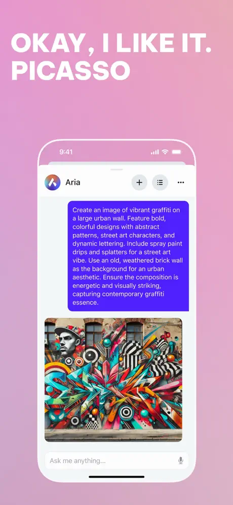 Opera: AI browser with VPN App Store screenshot 7
