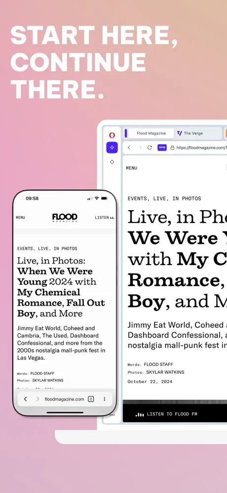 Opera: AI browser with VPN App Store screenshot 8