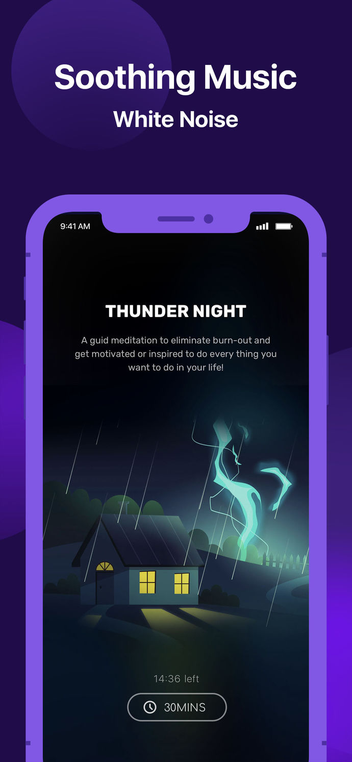 Peace : Calm Sleep Meditatio App Store screenshot 5