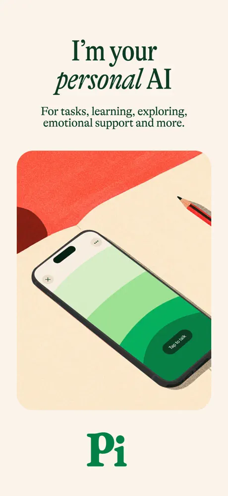Pi: Personal AI Assistant App Store screenshot 1