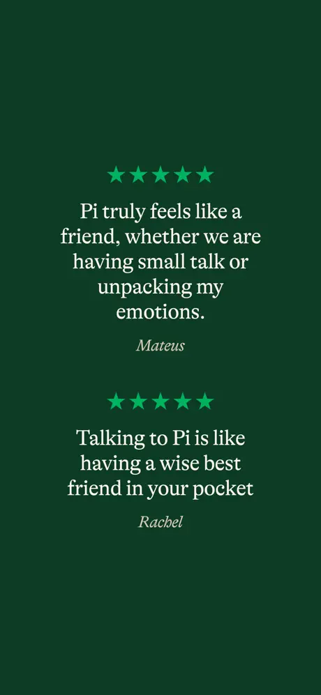 Pi: Personal AI Assistant App Store screenshot 7