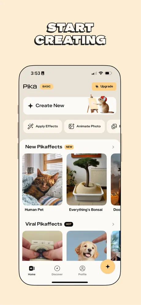 Pikaffects by Pika App Store screenshot 1