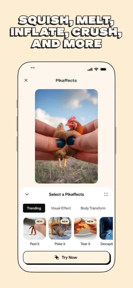 Pikaffects by Pika App Store screenshot 2