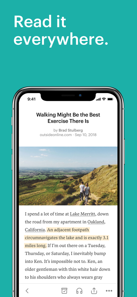 Pocket: Save. Read. Grow. App Store screenshot 3