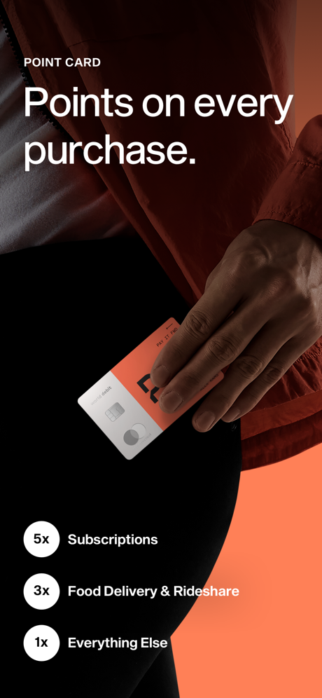 Point — Debit Card & App App Store screenshot 2