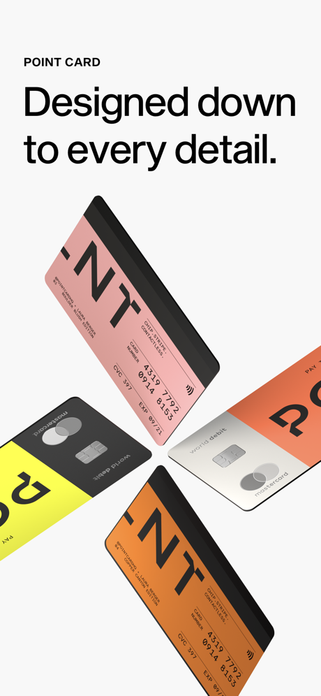 Point — Debit Card & App App Store screenshot 4