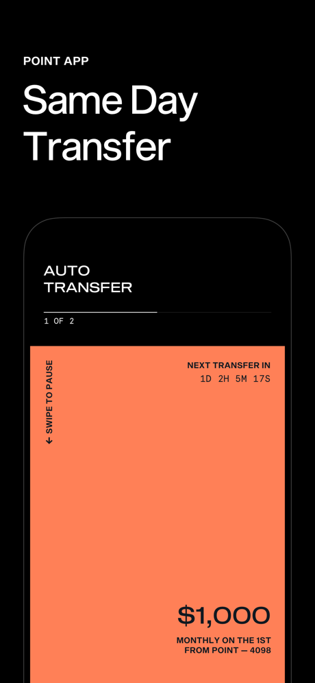 Point — Debit Card & App App Store screenshot 6