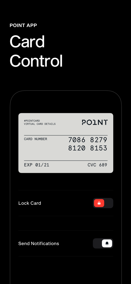 Point — Debit Card & App App Store screenshot 7