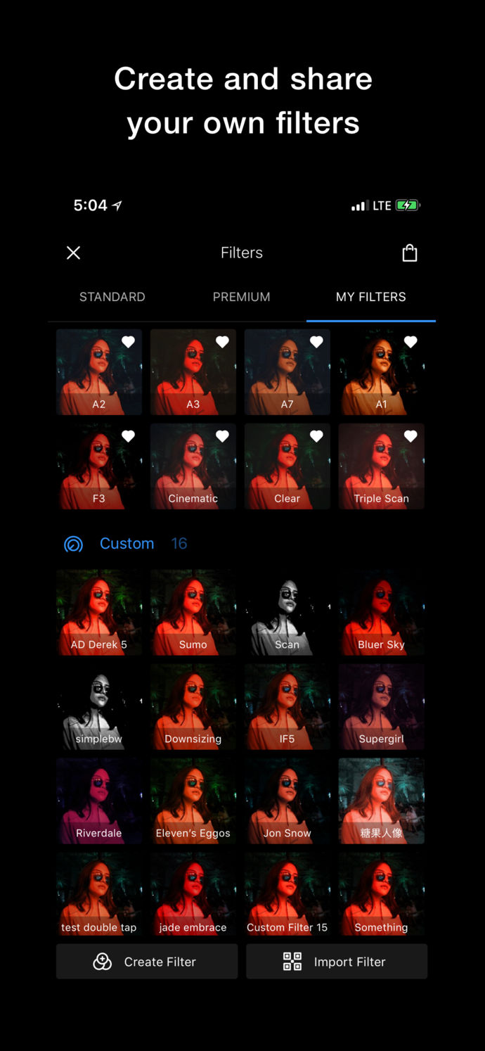 Polarr Photo Editor App Store screenshot 4